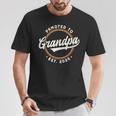 Promoted To Grandpa 2026 oon To Be Grandpa Est 2026 Tシャツ 面白い贈り物