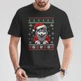 Pull De Noël Moche Loup Pour Adultes Et Enfants T-Shirt Cadeaux drôles