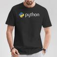 Python Programmer コンピューター デベロッパー 長袖tシャツ Tシャツ 面白い贈り物
