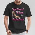 Retraité 2023 Gratuit Et Fabuleux Léopard À La Retraite Pour Les S T-Shirt Cadeaux drôles
