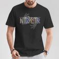 Retro Asl American Sign Language Interpreter Asl Teacher T-Shirt Unique Gifts