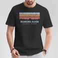 Roaring Rivertate Park ミズーリ州立公園 レトロ クール Tシャツ 面白い贈り物