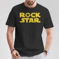 Rocktar ロックスターになるために生まれたギフト Tシャツ 面白い贈り物