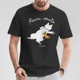 Room Mate ねこ&ねずみ お昼寝a Tシャツ 面白い贈り物