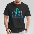 Schachfigurenchachspiel Kinder Herren Jungenchach T-Shirt Lustige Geschenke
