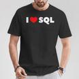 Sql大好き Tシャツ 面白い贈り物