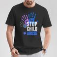Stop Child Abuse 児童虐待をやめなさい Tシャツ 面白い贈り物
