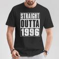 Straight Outta 1996 Womenintage 1996 Birth Of Birthday 長袖tシャツ Tシャツ 面白い贈り物