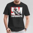 Supermoto スーパーモタード エンデューロ オートバイクロス Tシャツ 面白い贈り物