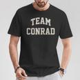 Team Conrad かわいいライバルグラフィック沿岸スタイル Tシャツ 面白い贈り物