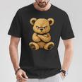 Teddy Bear Angry Teddy Bear Lover Graphic Humor T-Shirt Personalized Gifts