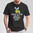 This Is My Easter パジャマシャツ 大人用 キッズ おもしろtシャツ Tシャツ 面白い贈り物