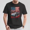Voiture Deport Deoiture Deport Deoiture De 5E Génération Drapeau Américain Personnalisé Usa T-Shirt Cadeaux drôles