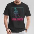 Voyager 宇宙探査機 宇宙船 太陽系 天文学 Tシャツ 面白い贈り物