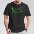 I Wear Green For Bipolar Disprder Awareness Tシャツ 面白い贈り物