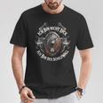 Wikinger Kleidung Ich Bin Nicht Dick Ich Bin Derchildwall T-Shirt Lustige Geschenke