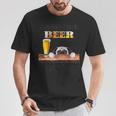 ただビール飲みたい&吊るすw マイパグ Tシャツ 面白い贈り物