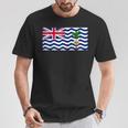 イギリス領インド洋地域の国旗 Tシャツ 面白い贈り物
