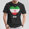 イラン国旗シャツ Tシャツ 面白い贈り物