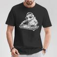 カエル 音楽 Dj 音楽プロデューサー ターンテーブル Dj カエル ビートメーカー Tシャツ 面白い贈り物