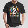 キッズ キッズ 2 歳の誕生日シャツ 男の子 幼児 2 人 2 歳の誕生日 Tシャツ 面白い贈り物