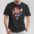 ザ・スーパーマリオギャラクシー・ムービー Mario Champion Tシャツ 面白い贈り物