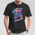 ザ・スーパーマリオギャラクシー・ムービー Mario Time 長袖tシャツ Tシャツ 面白い贈り物