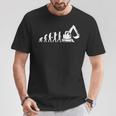 ショベルドライバー進化重機オペレーター Tシャツ 面白い贈り物
