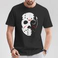 ジェイソンホッケーマスク ハロウィンシャツ 13日の金曜日 Tシャツ 面白い贈り物