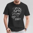 スタッフォードシャー・ブル・テリア 愛されるスタッフィー・ドッグのことわざ Tシャツ 面白い贈り物