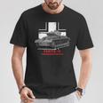 バトルタンクww2戦車iv号戦車 Tシャツ 面白い贈り物