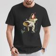 ヒエロニムス ボッシュ ディテール 地上の喜びの庭 Tシャツ 面白い贈り物
