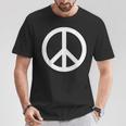 ピースサイン ピースサイン ピースサイン Peace Tシャツ 面白い贈り物