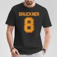 ブルックナー第8交響曲面白いスポーツ Bruckner 8 Tシャツ 面白い贈り物