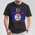 ベリーズ ベリーズの国旗 Tシャツ 面白い贈り物