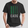 ベーシスト ベースギタリスト Eadg 4弦ギター Tシャツ 面白い贈り物