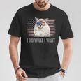 ラグドールキャット I Do What I Want Retro Usa おもしろ猫 Tシャツ 面白い贈り物