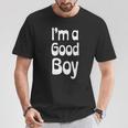 ヴィンテージ レトロ 60年代 I'm A Good Boy Tシャツ 面白い贈り物