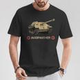 ヴィンテージ第二次世界大戦ドイツ対戦車ヤークトパンターsdKfz。 173 長袖tシャツ Tシャツ 面白い贈り物