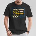 公式スタートレック Live Long And Prosper Tシャツ 面白い贈り物