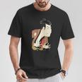 写楽（切り抜き）《浮世絵》歌舞伎【日本・世界の名画】日本画 和柄 美術館アート Tシャツ 面白い贈り物