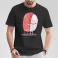 寿司 ハグ 甘い 和食 まぐろ にぎり Tシャツ 面白い贈り物
