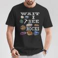 待って、Iee Rocks Rockhound Geology Rock Collection Tシャツ 面白い贈り物