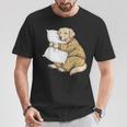 面白い スリーピー ゴールデンレトリバー パジャマ メンズ レディース キッズ Tシャツ 面白い贈り物