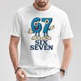 67 シックスセブン 6-7 Gen Alpha イタリアンブレインロットゲームミーム Tシャツ 面白い贈り物