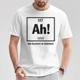 Ah The Element Ofurprise Periodic Table Tシャツ 面白い贈り物