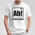 Ah The Element Ofurprise 元素周期表 ミーム Tシャツ 面白い贈り物