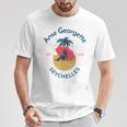 Anse Georgette Praslineychelles T-Shirt Cadeaux drôles