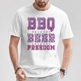Bbq Beer Freedom シャツ ビンテージ Tシャツ 面白い贈り物