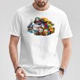 Beer Dad Piratehark グラフィック 漫画 海 アドベンチャーシャツ Tシャツ 面白い贈り物